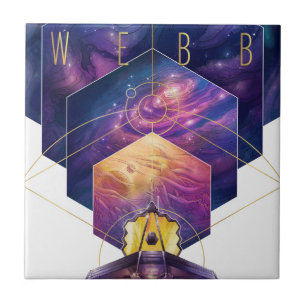 James Webb Space Telescope Poster. Tile