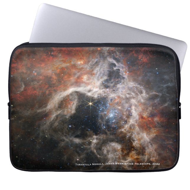 James Webb Tarantula Nebula Hi-Res Image 2022 Laptop Sleeve (Front)