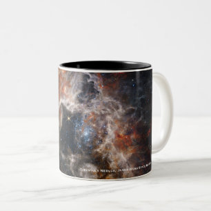 James Webb Tarantula Nebula Hi-Res Image 2022 Two-Tone Coffee Mug