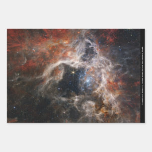 James Webb Tarantula Nebula Hi-Res Image 2022 Wrapping Paper Sheet