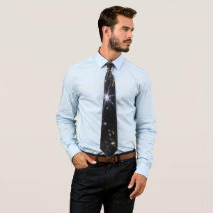 James Webb Telescope Deep Field Stars and Galaxies Tie