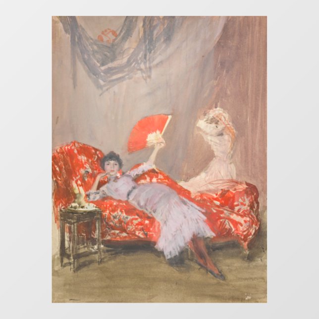 James Whistler - Milly Finch Window Cling (Sheet)