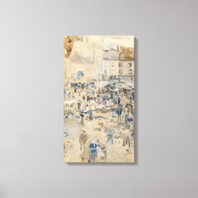 James Whistler - Nocturne: Chelsea Canvas Print (Front)