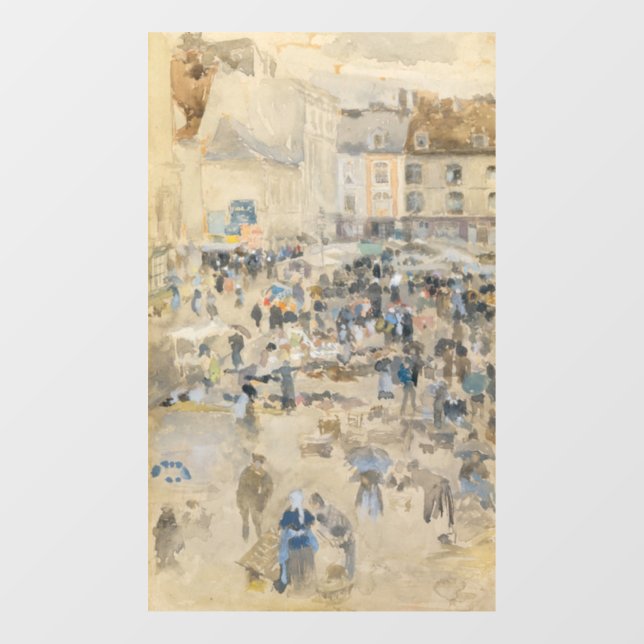 James Whistler - Nocturne: Chelsea Window Cling (Sheet)