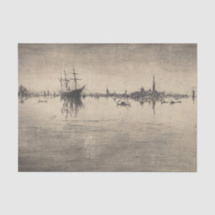 James Whistler - Nocturne, from Venice Tissue Paper
