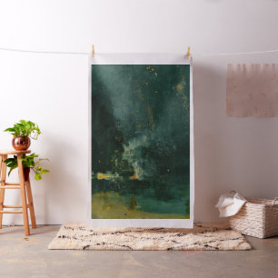 James Whistler - Nocturne in Black and Gold Fabric