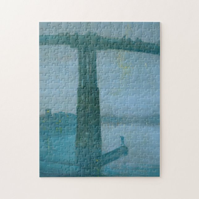 James Whistler - Nocturne, Old Battersea Bridge  Jigsaw Puzzle (Vertical)