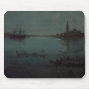 James Whistler - Nocturne: The Lagoon, Venice Mouse Pad