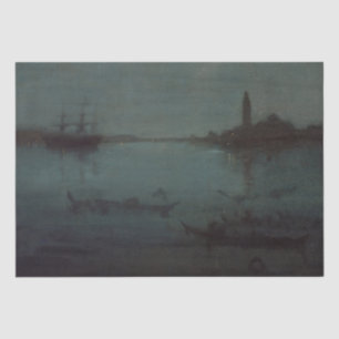 James Whistler - Nocturne: The Lagoon, Venice Tissue Paper
