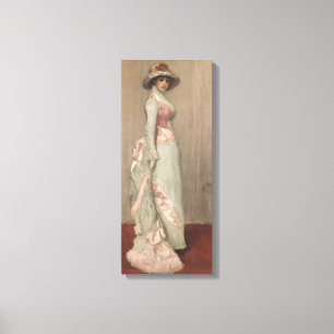 James Whistler - Portrait of Lady Meux Canvas Print