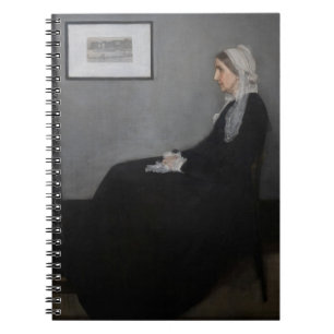 James Whistler - Portrait of the Artist's Mother Notebook