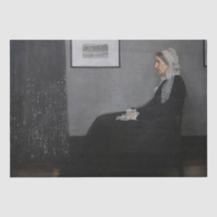 James Whistler - Portrait of the Artist's Mother Tissue Paper