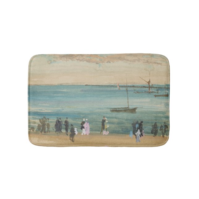 James Whistler - Southend Pier Bath Mat (Front)