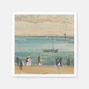 James Whistler - Southend Pier Napkin