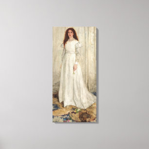 James Whistler - Symphony in White No. 1 Canvas Print
