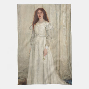 James Whistler - Symphony in White No. 1 Kitchen Towel