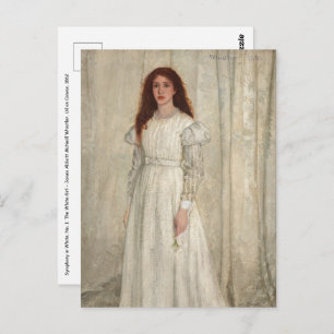 James Whistler - Symphony in White No. 1 Postcard