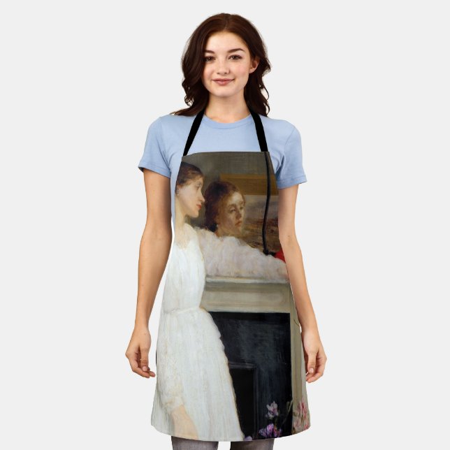 James Whistler - Symphony in White No. 2 Apron (Worn)