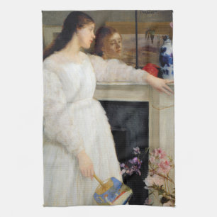 James Whistler - Symphony in White No. 2 Kitchen Towel