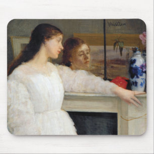 James Whistler - Symphony in White No. 2 Mouse Pad