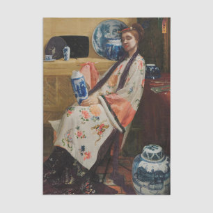 James Whistler - The Lange Leizen of the Six Marks Tissue Paper