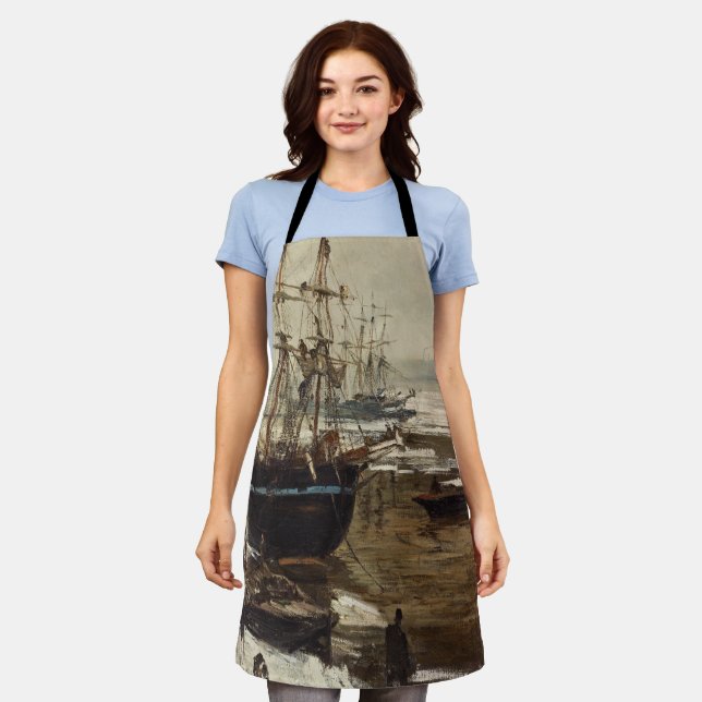 James Whistler - The Thames in Ice Apron (Worn)