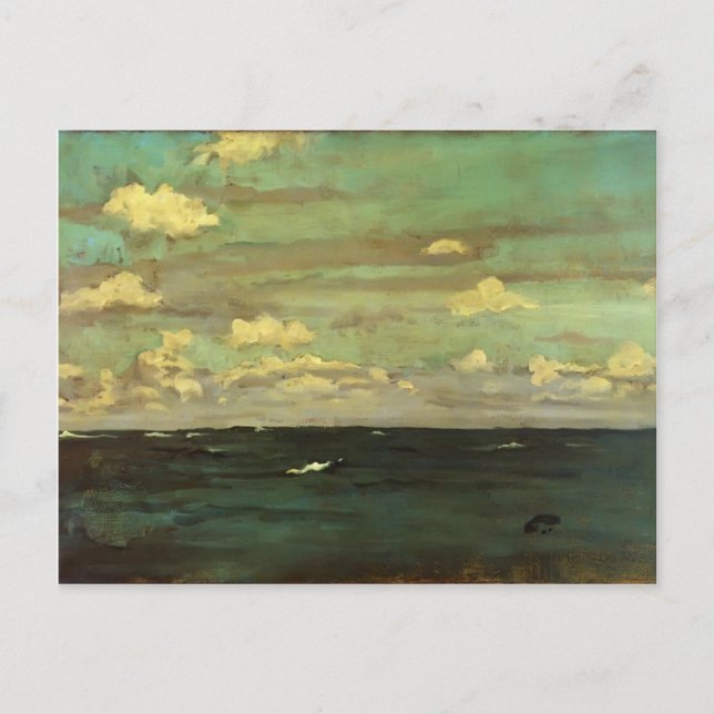 James Whistler- Violet and Silver - The Deep Sea Postcard (Front)