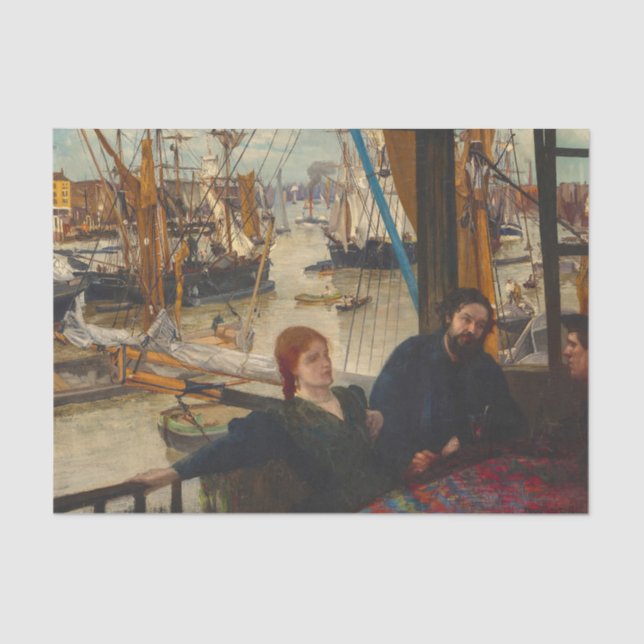 James Whistler - Wapping Tissue Paper (Front)