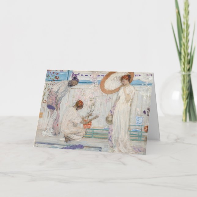 James Whistler - White Symphony, Three Girls Card (Front)