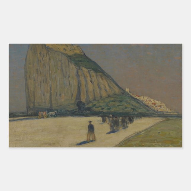 James Wilson Morrice - Gibraltar Sticker (Front)