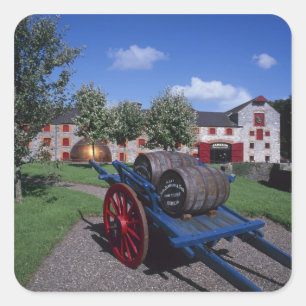 Jamesons Whisky Heritage Centre, Midleton, Square Sticker