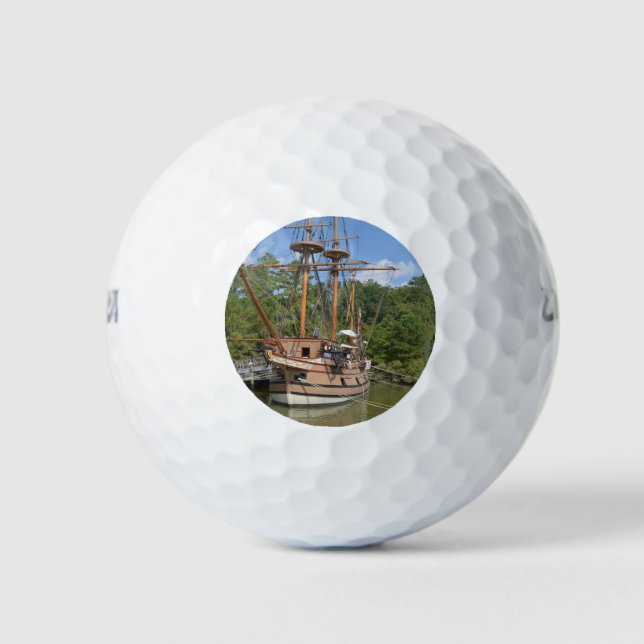Jamestown Golf Balls (Front)