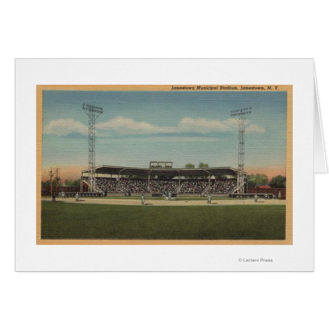 Jamestown, NY - Stade municipal de baseball (Devant horizontal)