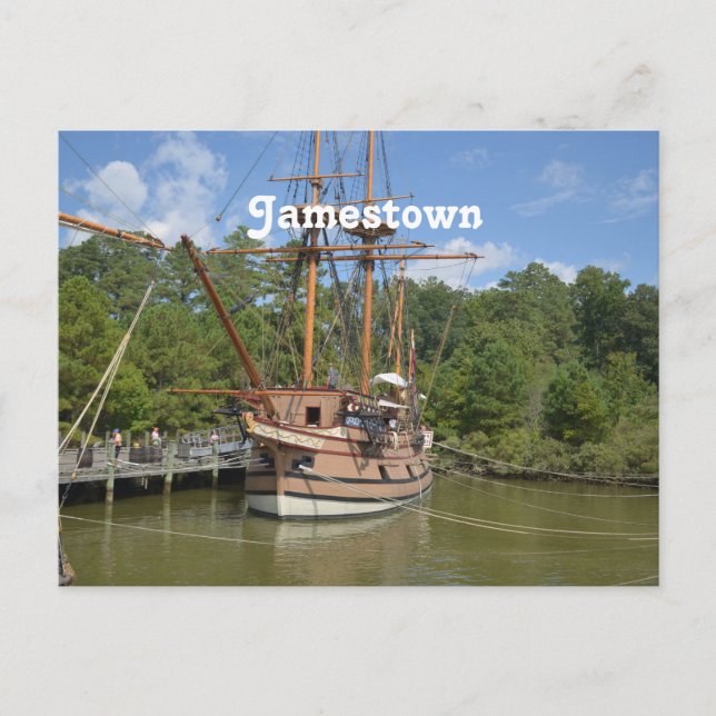 Jamestown Postcard (Front)