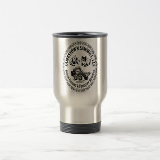 Jamestown Sawmill Logo (transparent background) Travel Mug