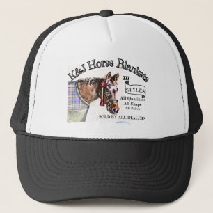 Jamie blanket add trucker hat