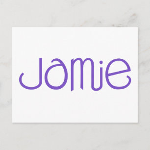 Jamie purple Postcard