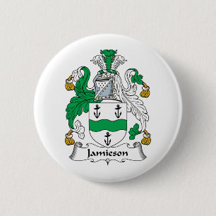 Jamieson Family Crest 2 Inch Round Button