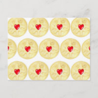 Jammie Dodger Biscuit Postcard