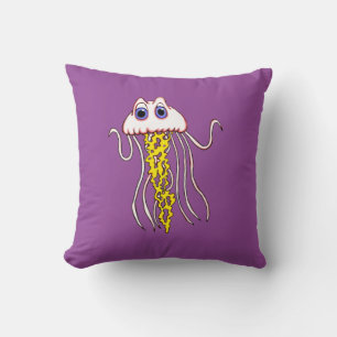 Jammin Jellyfish Square Pillow