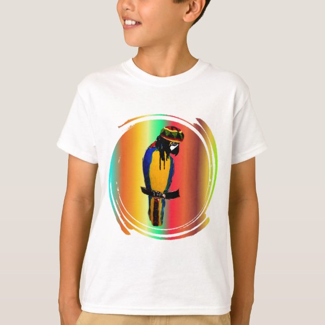 JAMMIN PARROT T-Shirt (Front)