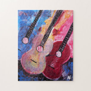 Jamming be Goode Painting by Alfred Fox Jigsaw Puzzle