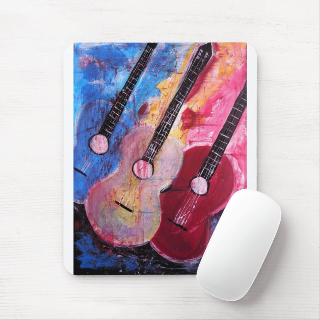 Jamming be Goode Painting by Alfred Fox Mouse Pad (With Mouse)