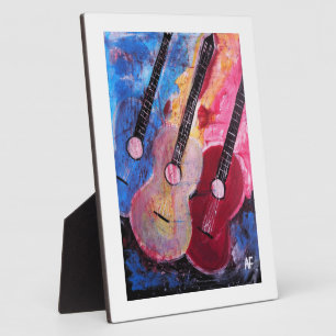 Jamming be Goode Painting by Alfred Fox Plaque