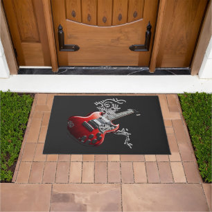  Jamming  Musical Notes Doormat