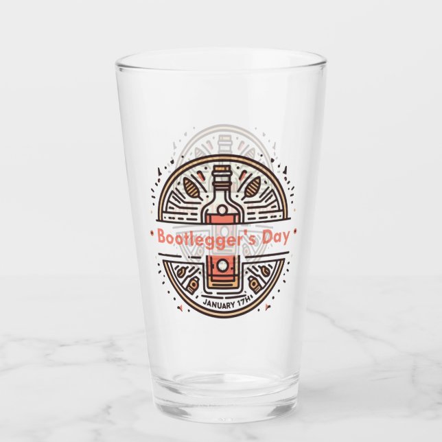 Jan 17th - Bootlegger's Day Glass (Front)