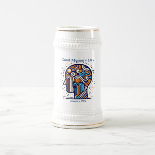 Jan 19th - Good Memory Day Beer Stein