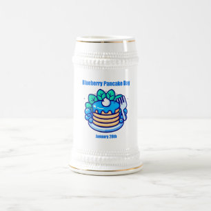 Jan 28th - Blueberry Pancake Day Beer Stein