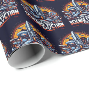 Jan 2nd - National Science Fiction Day Wrapping Paper