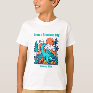 Jan 30th - Draw a Dinosaur Day T-Shirt